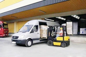 Express pallet courier to Belgium from UK