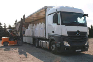 Cargo transport to Belgium