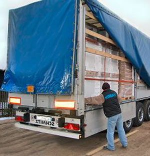 Sending freight to Holland