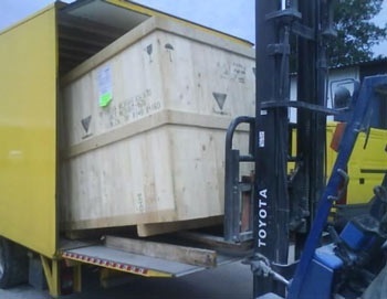 Pallet delivery to Holland