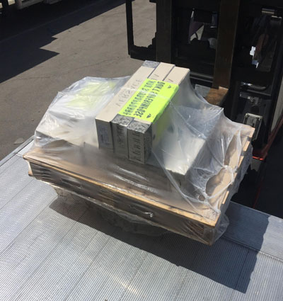 Pallet courier to Portugal